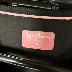 Black scrub top. Medium